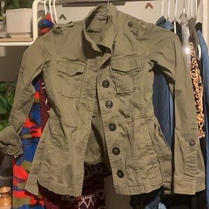 H&M Army Green Jacket, size 6